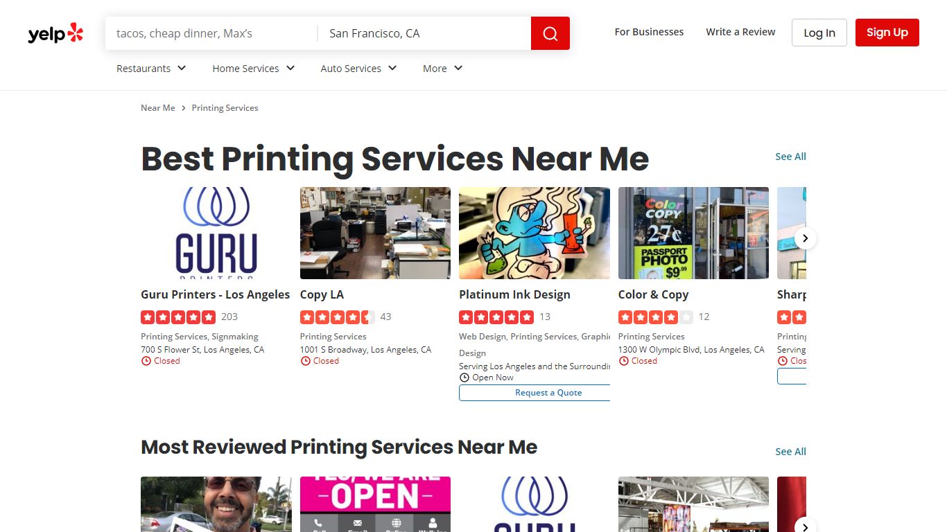 Best Printing Services Near Me - Yelp