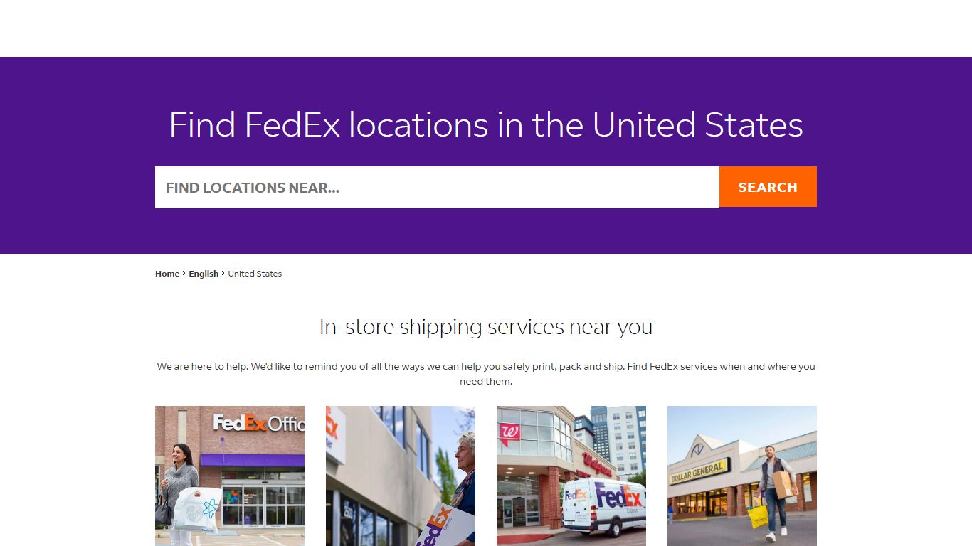 FedEx - Shipping and printing locations near you